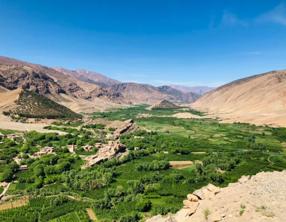 Los valles del alto atlas central
