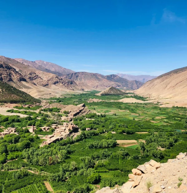 Los valles del alto atlas central